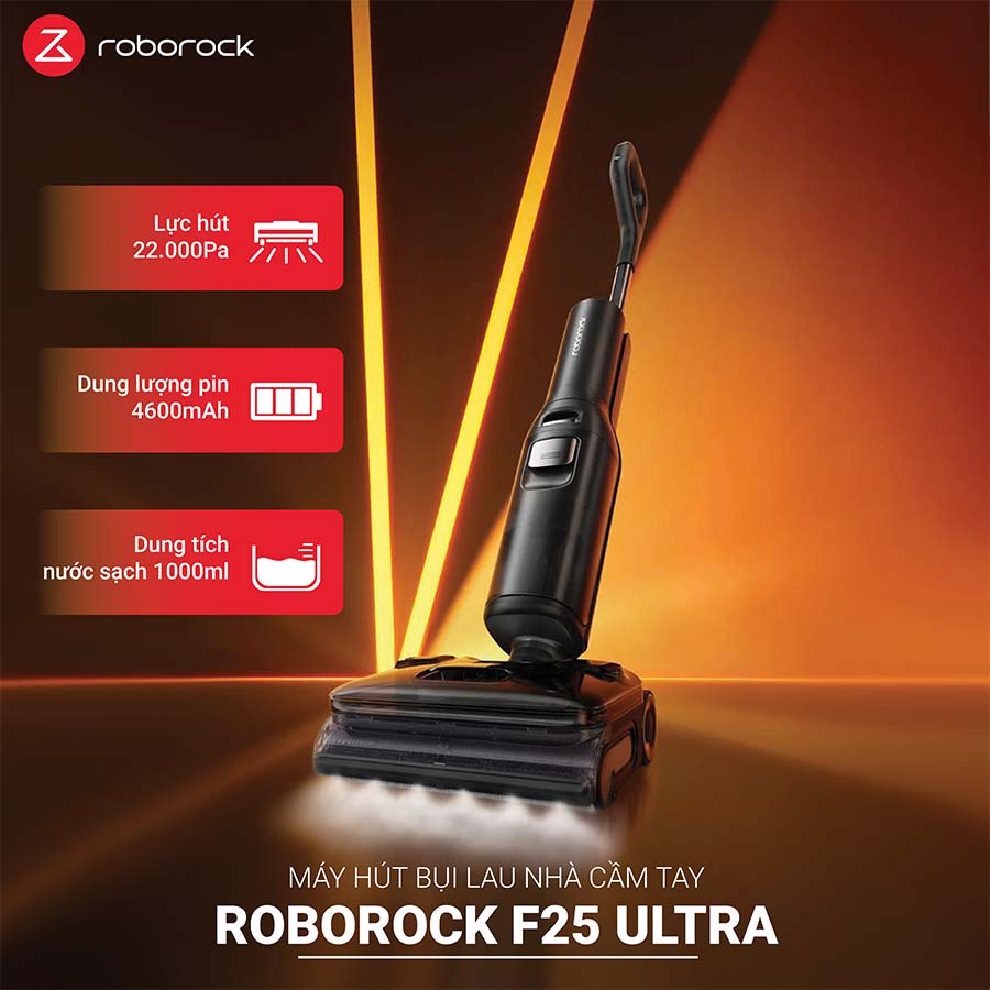 Máy hút bụi lau nhà cầm tay Roborock F25 Ultra QH246501 1
